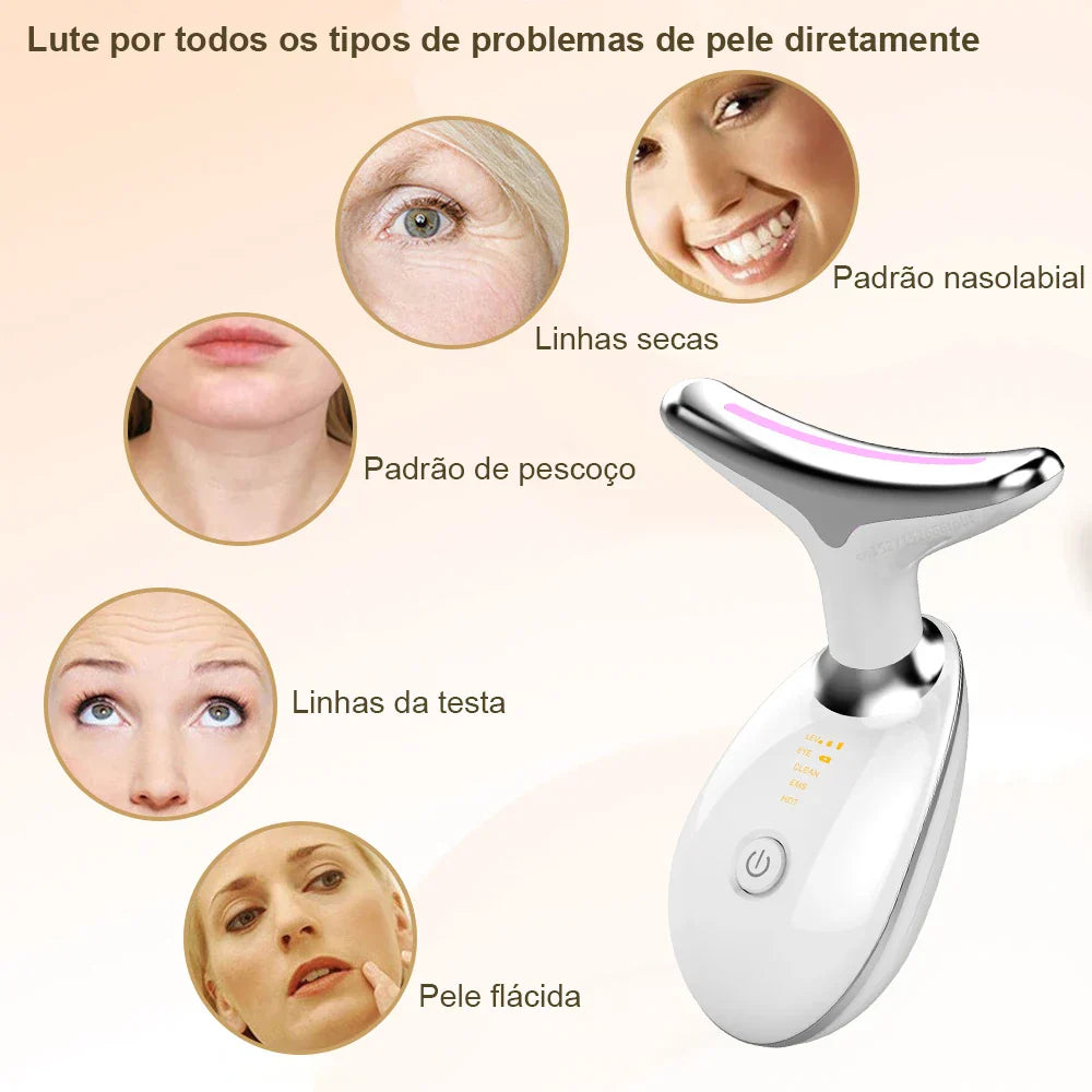 LiftGlow — Massageador Facial 7 em 1