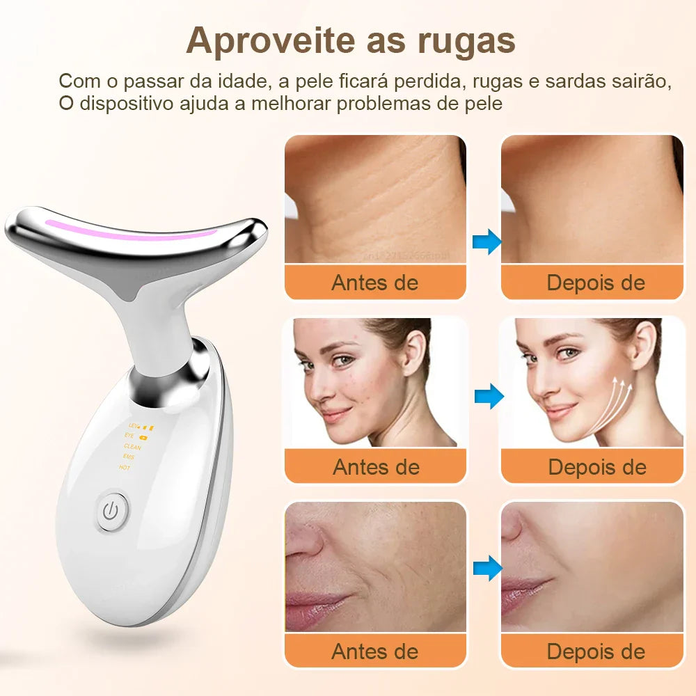LiftGlow — Massageador Facial 7 em 1